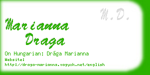 marianna draga business card